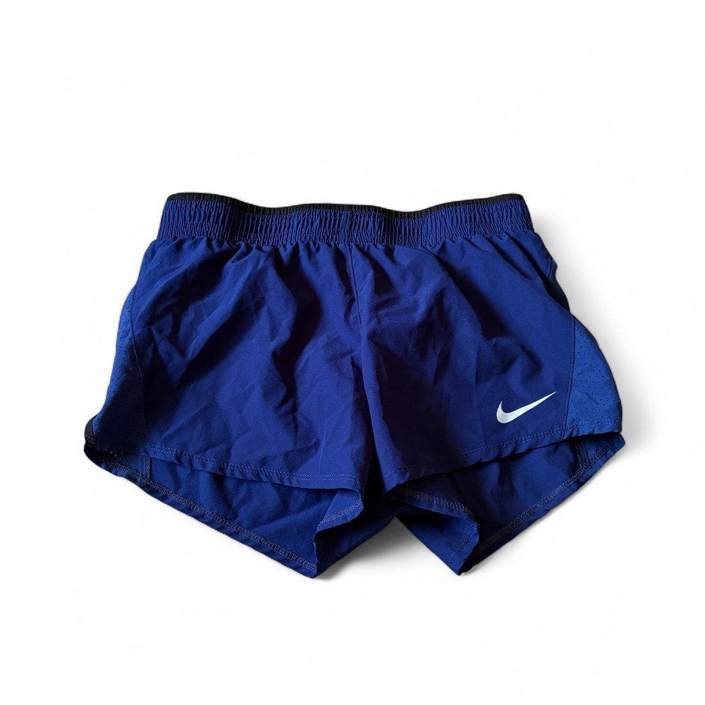 Nike Dri-Fit blue running shorts size Small Pilates running gym navy